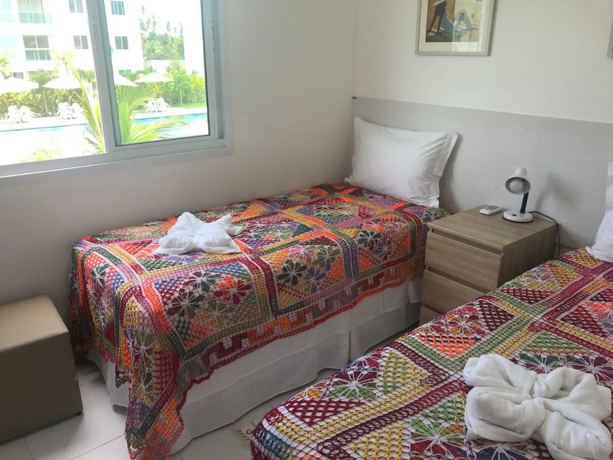 Flat Excelente Em Palm Village Acqua Frente As Piscinas 公寓 *