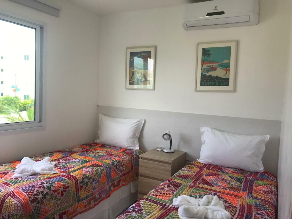 Flat Excelente Em Palm Village Acqua Frente As Piscinas 公寓 *