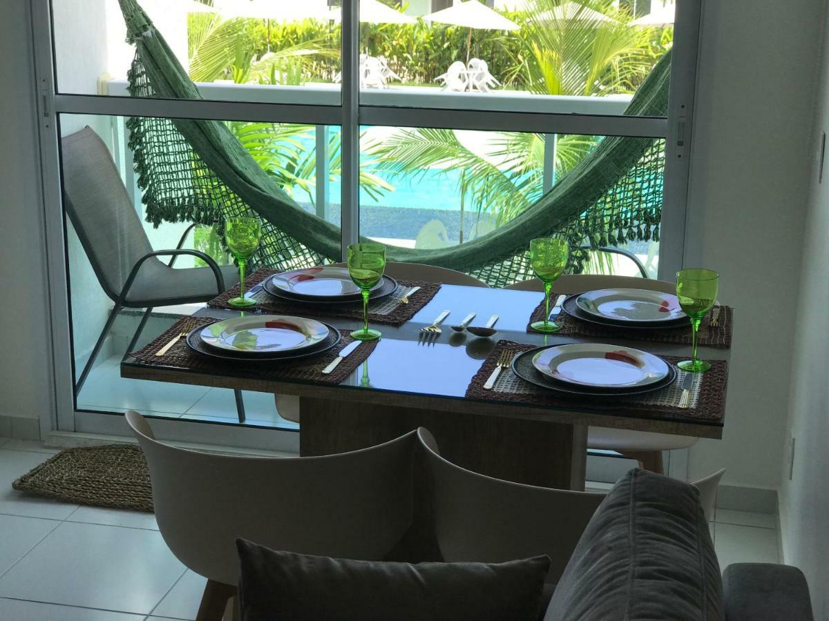 Flat Excelente Em Palm Village Acqua Frente As Piscinas