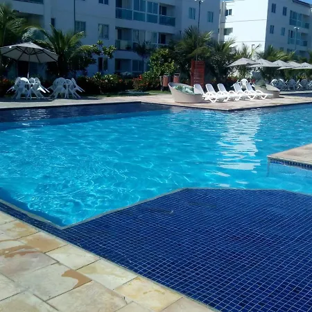 Flat Excelente Em Porto De Galinhas Palm Village Acqua Frente Para As Piscinas Exterior photo