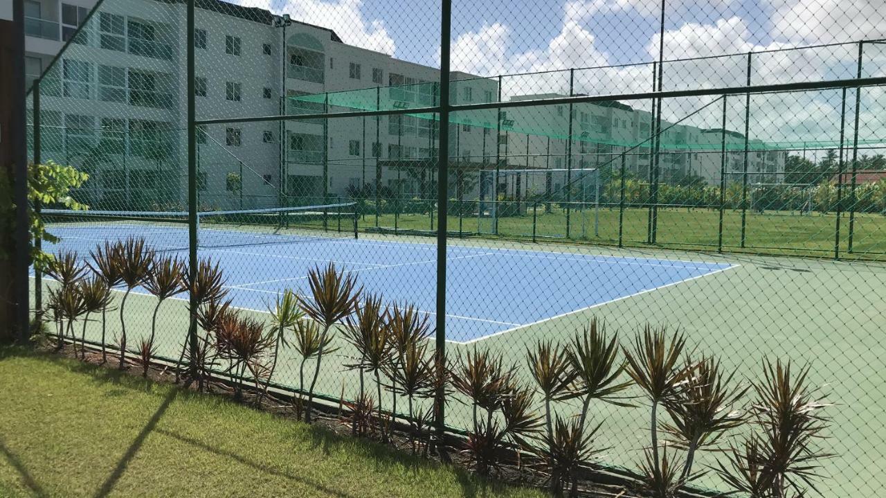 Flat Excelente Em Palm Village Acqua Frente As Piscinas Apartamento *
