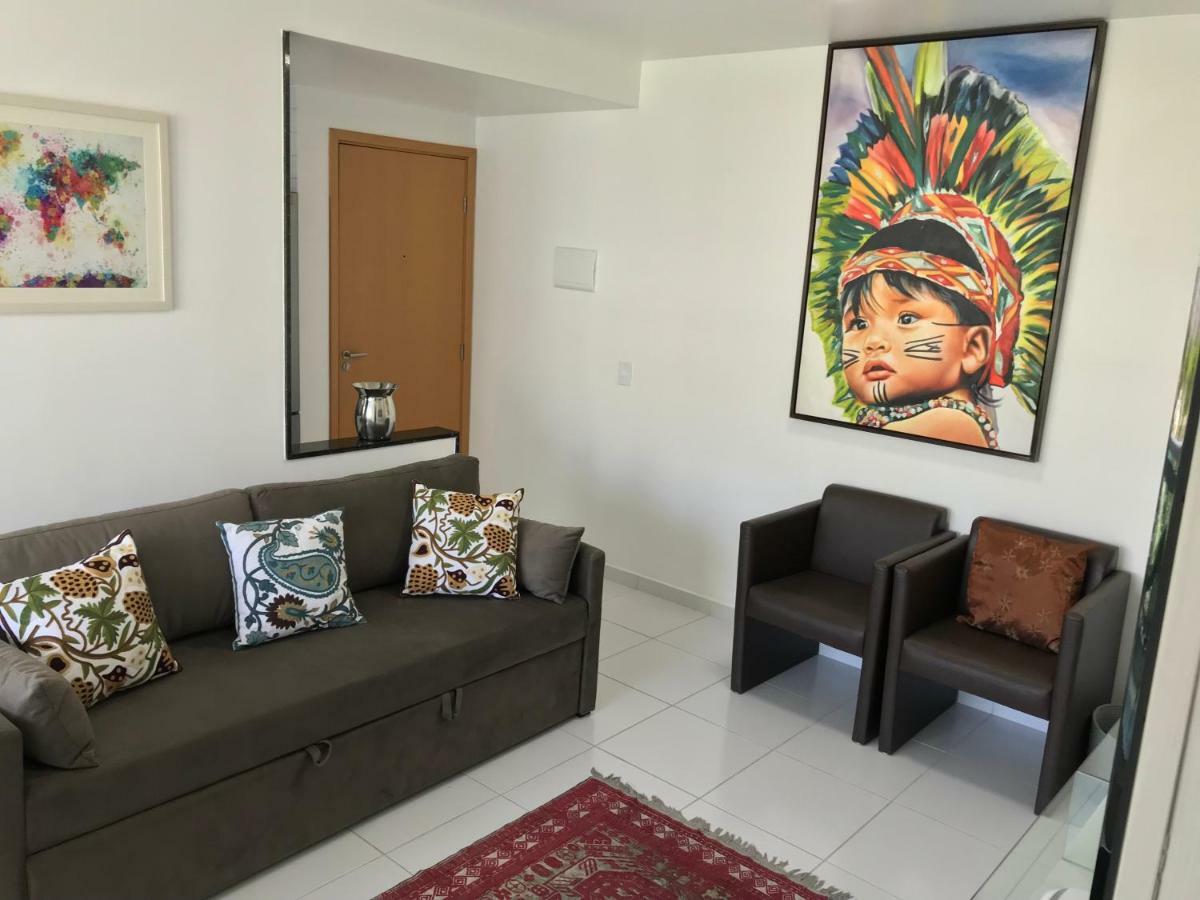 Flat Excelente Em Palm Village Acqua Frente As Piscinas Apartamento